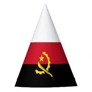 Chapeaux De Fètes Drapeau patriotique angolais