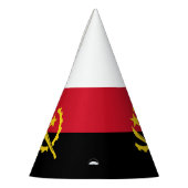 Chapeaux De Fètes Drapeau patriotique angolais (Gauche)
