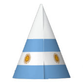 Chapeaux De Fètes Drapeau patriotique argentin (Dos)