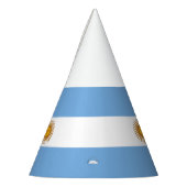 Chapeaux De Fètes Drapeau patriotique argentin (Gauche)