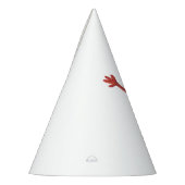 Chapeaux De Fètes Drôle chien chaud avec papier d'agitation moutarde (Gauche)