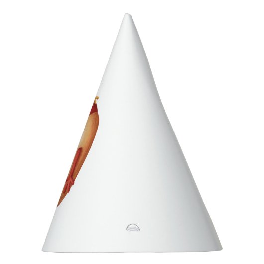 Chapeaux De Fètes Drôle chien chaud avec papier d'agitation moutarde (Droite)