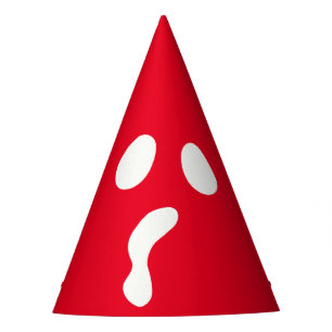 Chapeaux De Fètes Drôle Halloween face fantôme effrayant boo Party