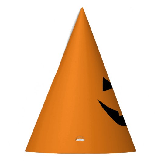 Chapeaux De Fètes Drôle orange Jack-o'-lantern visage citrouille Hal (Gauche)