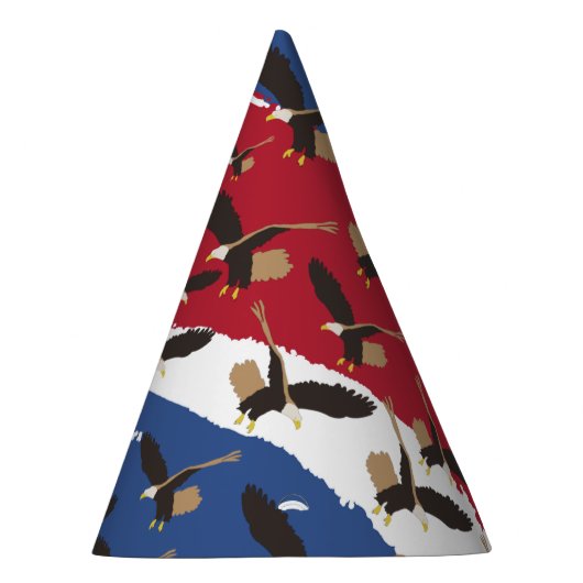 Chapeaux De Fètes Eagle Bird USA Patriotic American Flag (Droite)