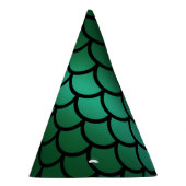 Chapeaux De Fètes Écailles de sirène Green & Black Fantasy Fish (Droite)