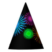 Chapeaux De Fètes Éclatement du motif de feux d'artifice (Devant)