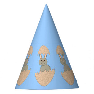 Chapeaux De Fètes Écouter du lapin de l'oeuf Weird Party Casquette