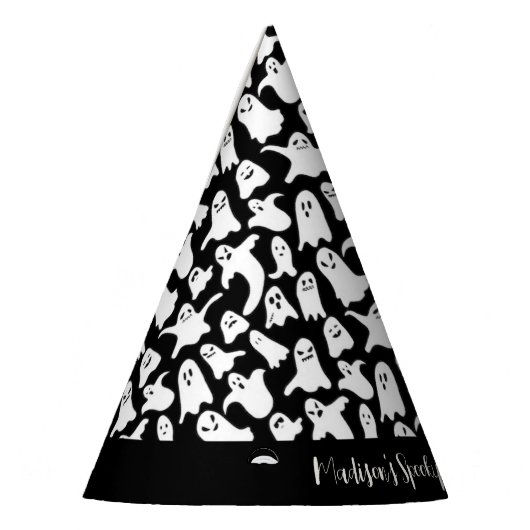 Chapeaux De Fètes Éffrayant fantôme halloween Casquette du parti noi (Gauche)