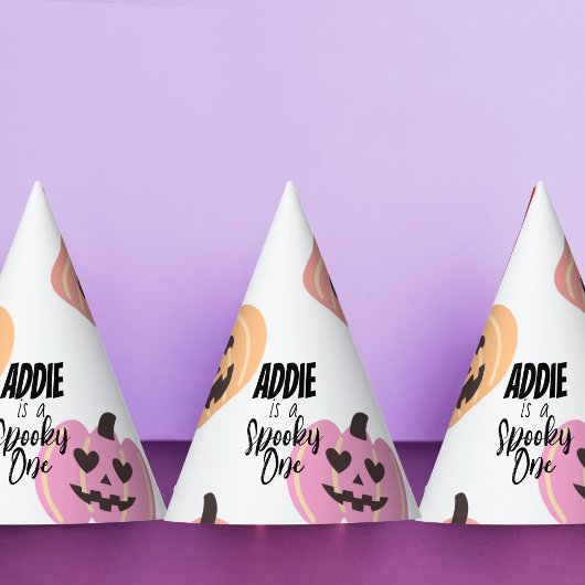 Chapeaux De Fètes Éffrayant | Halloween 1er anniversaire | Citrouill