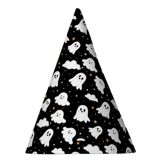 Chapeaux De Fètes Éffrayant mignon Halloween Ghost Nuageux Star Sky (Droite)