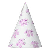 Chapeaux De Fètes Elégant Ballet Rose Anniversaire Pointe Chaussures (Gauche)