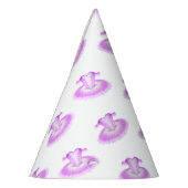 Chapeaux De Fètes Elégant Ballet rose Anniversaire Tutu Aquarelle (Gauche)