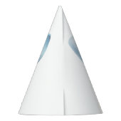 Chapeaux De Fètes Elégant Dusty Blue Bow Premier garçon Anniversaire (Dos)