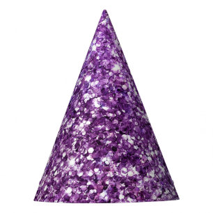 Chapeaux De Fètes Élégant violet Abstrait élégant Motif chic