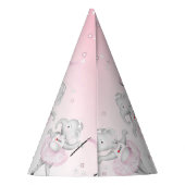 Chapeaux De Fètes Eléphant Ballerina Danse Anniversaire (Dos)