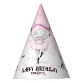 Chapeaux De Fètes Eléphant Ballerina Danse Anniversaire (Devant)