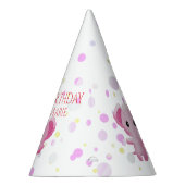 Chapeaux De Fètes Eléphant de bébé rose (Droite)