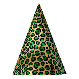 Chapeaux De Fètes Emerald and Gold Safari Series Design 8