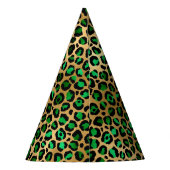 Chapeaux De Fètes Emerald et Gold Safari Series Design 8 (Dos)