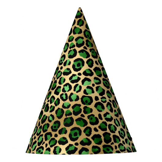 Chapeaux De Fètes Emerald et Gold Safari Series Design 8 (Devant)