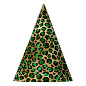 Chapeaux De Fètes Emerald et Gold Safari Series Design 8 (Gauche)