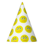 Chapeaux De Fètes Emoji Mad Grumé En Colère (Gauche)