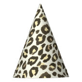 Chapeaux De Fètes Empreinte de léopard cheetah poster de animal (Devant)