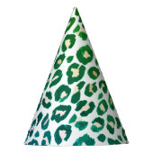 Chapeaux De Fètes Empreinte de léopard cheetah poster de animal (Devant)