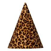 Chapeaux De Fètes Empreinte de léopard cheetah poster de animal (Dos)