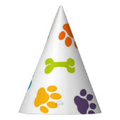 Chapeaux De Fètes Empreintes de pattes chiots (Gauche)