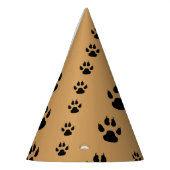 Chapeaux De Fètes Empreintes de pattes chiots (Gauche)