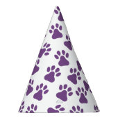 Chapeaux De Fètes Empreintes violettes (Droite)