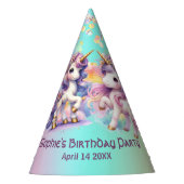 Chapeaux De Fètes Enchanter la licorne (Devant)