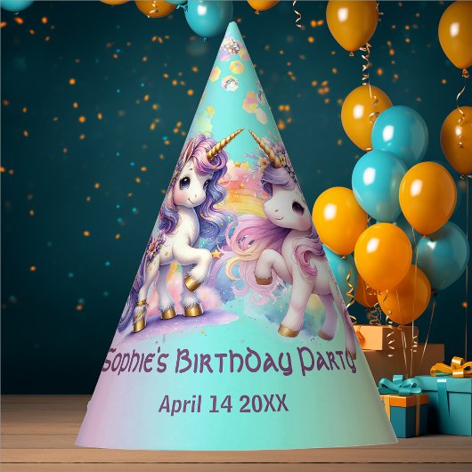 Chapeaux De Fètes Enchanter la licorne