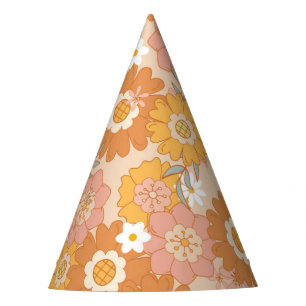 Chapeaux De Fètes Enfant super à fleurs rétro