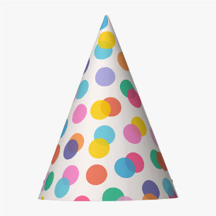 Chapeaux De Fètes Enfants Confetti colorés