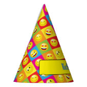 Chapeaux De Fètes Enfants Emoji fête d'anniversaire joyeuse Smilies (Gauche)