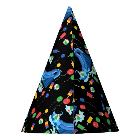 Chapeaux De Fètes Enfants en glissade d'été Splish Splash Anniversai (Dos)