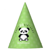 Enfants Personnalisé Panda Kawaii Anniversaire Ver