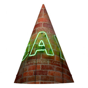 Chapeaux De Fètes Enseigne néon gay illuminée SlipperyJoe lumineuse