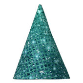 Chapeaux De Fètes Éperche verte Turquoise Aqua (Droite)