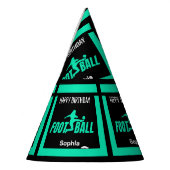 Chapeaux De Fètes Équipe d'anniversaire de la joueuse de football ve (Gauche)