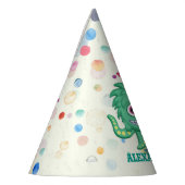 Chapeaux De Fètes ęr Coutume de partie de monstre d'anniversaire (Gauche)