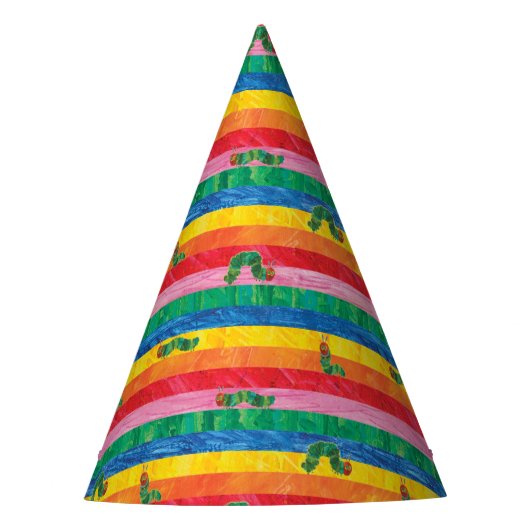 Chapeaux De Fètes Eric Carle | Caterpillar Rainbow Stripe Motif (Devant)
