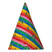 Chapeaux De Fètes Eric Carle | Caterpillar Rainbow Stripe Motif (Droite)