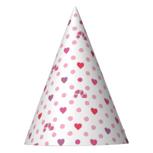 Chapeaux De Fètes Eric Carle   Valentine Heart Polka Dot Motif