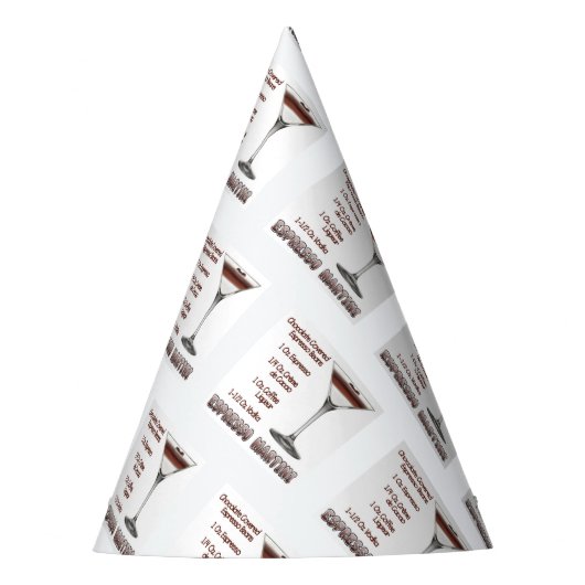 Chapeaux De Fètes Espresso Martini Cocktail Recette Art (Devant)