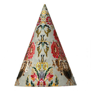 Chapeaux De Fètes Ethnic Mughal Floral : Motif Vintage.