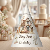 Chapeaux De Fètes Fairy First Birthday Woodland Floral